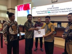 Sidrap Peringkat Pertama di Sulsel Evaluasi Penyelenggaraan Pemerintahan Daerah 2022