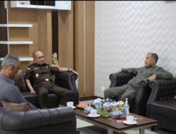 KAJATI MENERIMA PEJABAT BARU KABINDA SULBAR