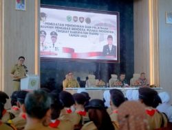 Bupati Barru menerima dan membuka secara langsung pendidikan dan pelatihan Paskibraka Kabupaten Barru berlangsung di Tower MPP
