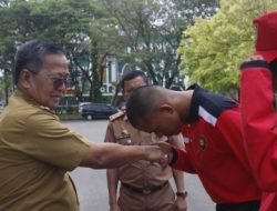Wakil bupati pinrang membuka pelatikan paskibaraka tahun 2023