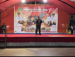 Dibuka Sekda Sidrap, Kecamatan Maritengngae Adakan Pentas Seni Meriahkan HUT ke-78 RI