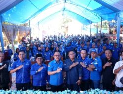 Reses Dr. H. Suhardi Duka. MM Dan Sosialisasi Politik Caleg Provinsi Partai Demokrat Muhammad Ali Bestari, SH,. MH Diserbu Warga Polman