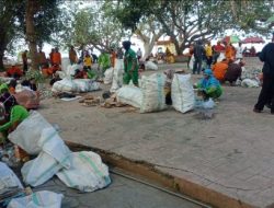 DLHK Polman Gelar Lomba Memungut Sampah