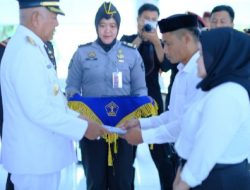 Penyerahan remisi dan ramah tamah keluarga veteran dalam rangka HUT Kemerdekaan RI ke-78