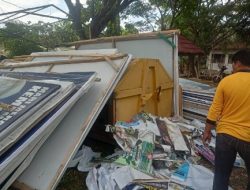 Ratusan Baliho Sosialisasi Bacaleg Soppeng Ditertibkan