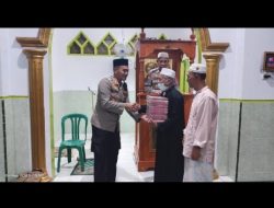 Silaturahmi Melalui Safari Subuh di Masjid Misbahul BTN Lawo Kapolres Soppeng Sampaikan Pesan Penting