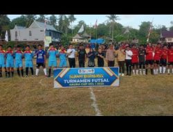 Semarak HUT RI ke 78Swalayan Haura Mart Awerangnge Gelar Lomba Turnament Futsal dan Tarik Tambang