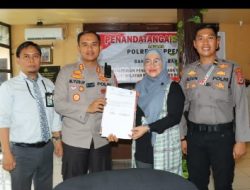Tingkatkan Keamanan Perbankan Polres Soppeng Bersama PT. Bank PD Sulselbar Gelar Penandatanganan MoU