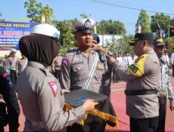 Kapolres Polman pimpin Apel Gelar Pasukan Operasi kepolisian dengan sandi” Zebra Marano 2023″