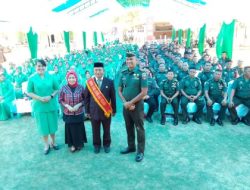 AIM Resmi Jadi Bapak Asuh Kodim 1402 Polman