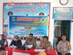 Pemdes Samaenre gelar Musyawara desa pembangunan tahun anggaran 2024