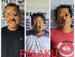3 Terduga Pelaku Penganiayaan di amankan tim Crime Fighters unit Resmob Sat Reskrim polres pinrang
