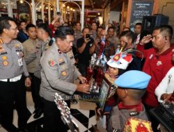 Group Pocil Polres Pinrang Raih Juara 1Lomba Pocil Polda Sulsel yang berlangsung di Mall Phinisi Point