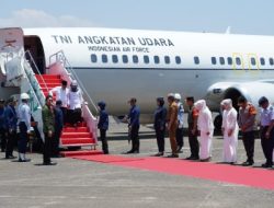 Pangdam XIV Hasanuddin Menyambut Kedatangan Wapres RI Di Makassar