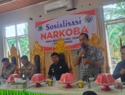 Pemerintah Desa Salipolo gelar sosialisasi bahaya narkoba