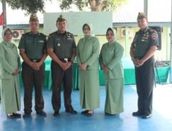 Dandim 1419/Enrekang Pimpin Sertijab Danramil Dan Pelepasan Personil Pindah Satuan Di Aula Serba Guna Makodim