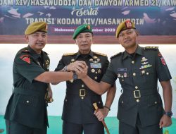 Pangdam XIV/Hsn : Setiap Komandan Jadikanlah Dirinya Bagian dari Tim dan Dapat Bekerja Sama Untuk Tingkatkan Kualitas Hasil Kerja