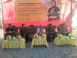 Andi Ina Kartika Sari SH.M.si kembali melaksanakan reses di kampung halamannya kabupaten barru