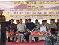 Pj.Gubernur SulSel hadiri pesta panen di Kec.Mattiro Bulu Kab.Pinrang