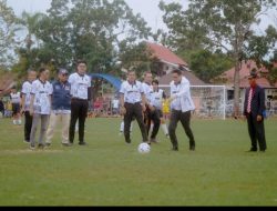 Bupati Barru membuka secara resmi Turnamen Bupati Cup 2023