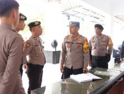 Jelang Pemilu 2024, Kapolres Soppeng Cek Langsung Kesiapan Kantor KPU dan Bawaslu