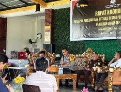 KPU Kabupaten Soppeng gelar rapat kordinasi persiapan pemetaan dan mitigasi resiko distribusi logistik pemilu 2024