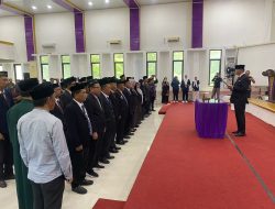 Pj Bupati Enrekang Lantik 46 Penjabat Kepala Desa