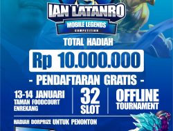 Fasilitasi Hobi Anak Muda, Ian Latanro Gelar Turnamen Mobile Legends
