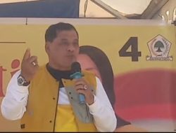 Kampanye Nurdin halid di desa cilellang kecamatan mallusetasi kabupaten barru di padati warga