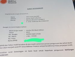 Laporankan Pencurian Motor Mobil, LKBH Makassar Desak Kapolsek Somba Opu dan Kapolres Gowa Tangkap Pelaku