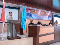Bupati Barru membuka rapat kerja komite Olahraga Nasional Kabupaten Barru