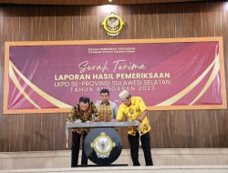 Berturut Turut, Soppeng Raih WTP Yang Ke 10