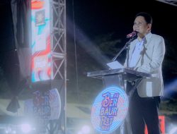 Kepala disbudpar provinsi sulsel hadir langsung di berbaur fest 2024 kabupaten barru