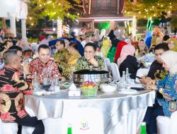 Bupati Barru Ir. H. Suardi Saleh, M. Si menghadiri acara ramah tama dan pelepasan (pj ) gubernur sulsel Dr. Bahtiar Baharuddin