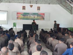 Kasdim 1420/Sidrap Berikan Materi Wawasan Kebangsaan Diklatsaran 