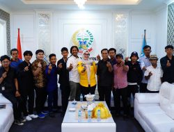 Petani muda milenial kabupaten barru di terima ketua dprd provinsi Andi ina kartika sari di kantornya