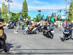 Aksi Demo Massa HPMM Maiwa Mendapat Pengawalan Ketat Dari Pihak Polres Enrekang
