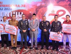 Selain upacara dan syukuran di polres barru, penghargaan beserta hadiah di serahkan pada puncak HUT Bhayangkara yang ke-78