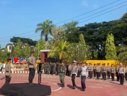 Kapolres Polman Pimpin Apel Gelar Pasukan Marano 2024 