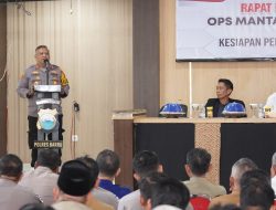 Kapolres barru Akbp Dodik Susianto,S.I.K Pimpin langsung Rapat koordinasi lintas Sektoral di Aula Dinas Pendidikan Kabupaten Barru.