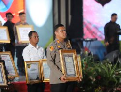 Kapolres Gowa Terima Piagam Penghargaan Terbanyak di Musrenbang Polda Sulsel 2024
