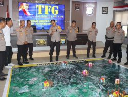 Dalam Rangka persiapan pengamanan Pemilukada Tahun 2024,Polres Soppeng Laksanakan kegiatan TFG 