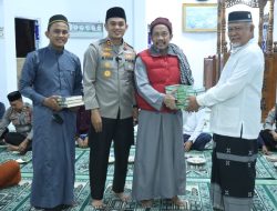 Polres Soppeng Gelar Giat Safari Subuh Di Masjid Nurul Mubyin LappaE