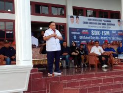 Pasangan Balon Gubernur Dan Wabub Sulbar SDK-JSM,Gelar Konferensi Pers Di Polman