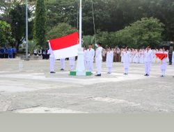 Kabupaten Sidrap,Upacara Peringatan HUT Kemerdekaan- RI Ke 79,Muhammad Yusuf Bacakan Sambutan Pj.Gubernur Sulsel