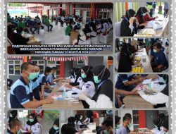 Lapas IIA Parepare Gelar Pemeriksaan Kesehatan Rutin Bagi WBP Bekerjasama Dengan Puskesmas Lompoe Kota Parepare