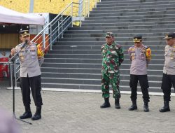 Polres Soppeng menggelar Apel Kesiapan Operasi Kepolisian Dengan Dandi Mantap