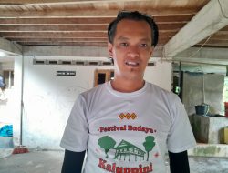 Kades Lembang Muhammad Irfan S.Pd Bersama Mahasiswa dan Camat Enrekang Meriahkan Festival Budaya Kaluppini