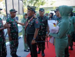 Kunker Di Muna, Pangdam XIV/Hasanuddin : Jelang Pemilu Jaga Netralitas