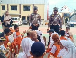 Murid TK RA.Nurjannah Kunjungi Polres Gowa, Ternyata Ini Yang Dilakukan